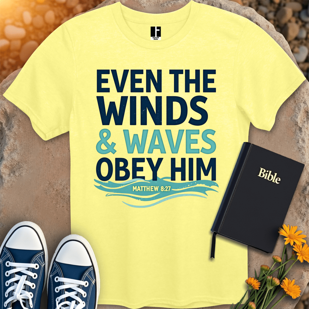 T-Shirt S / Cornsilk EvenTheWindsWaves T-Shirt