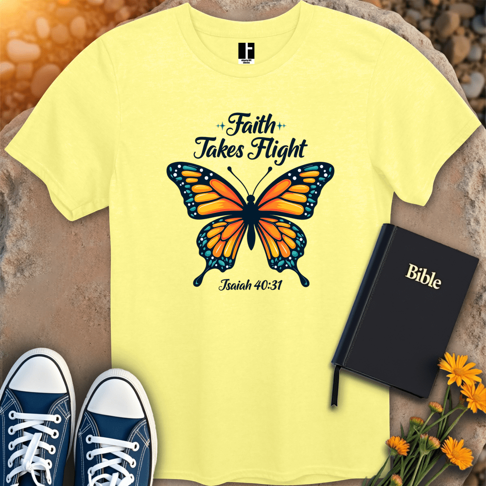 T-Shirt S / Cornsilk FaithFlies T-Shirt
