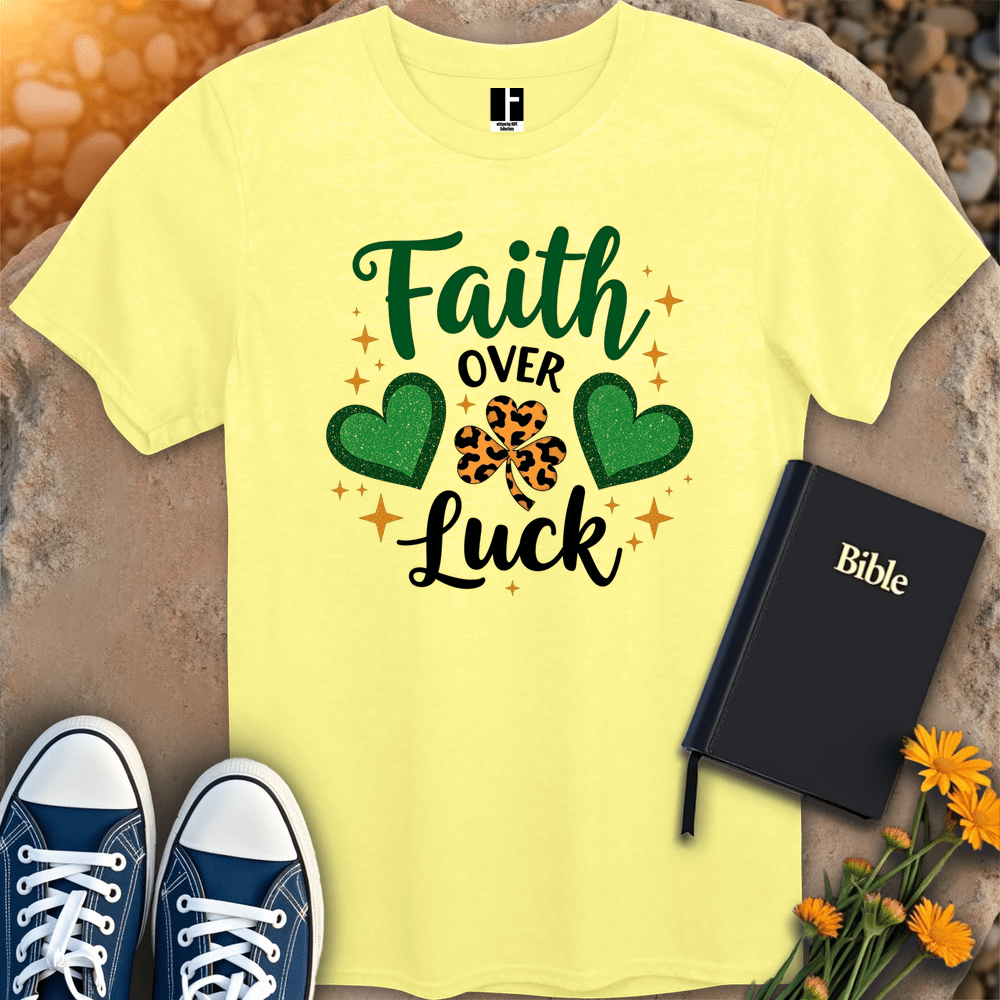 T-Shirt S / Cornsilk FaithOverLuck T-Shirt