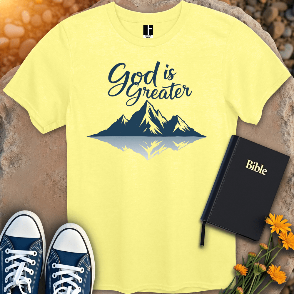 T-Shirt S / Cornsilk GodIsGreater T-Shirt