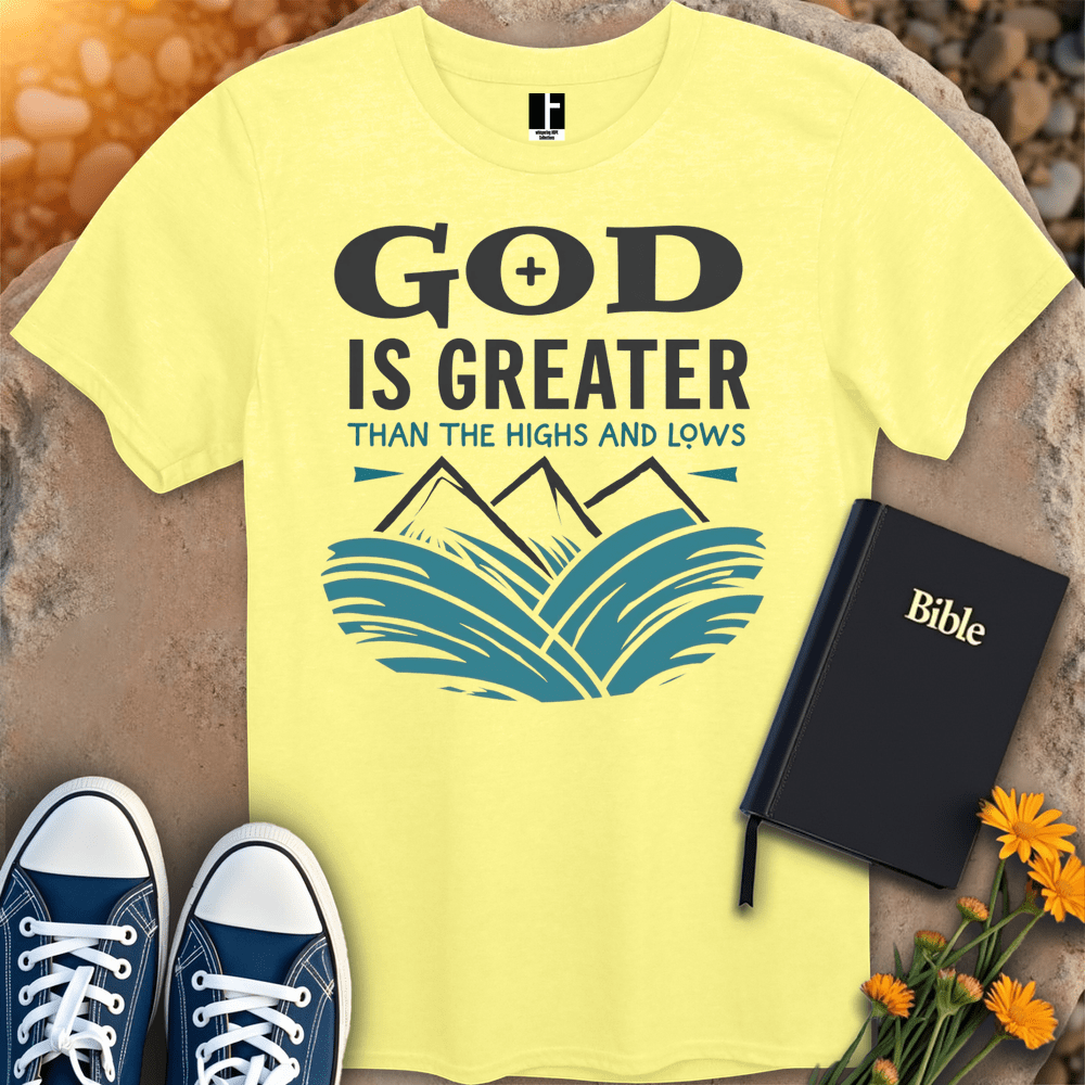 T-Shirt S / Cornsilk GodIsGreater T-Shirt