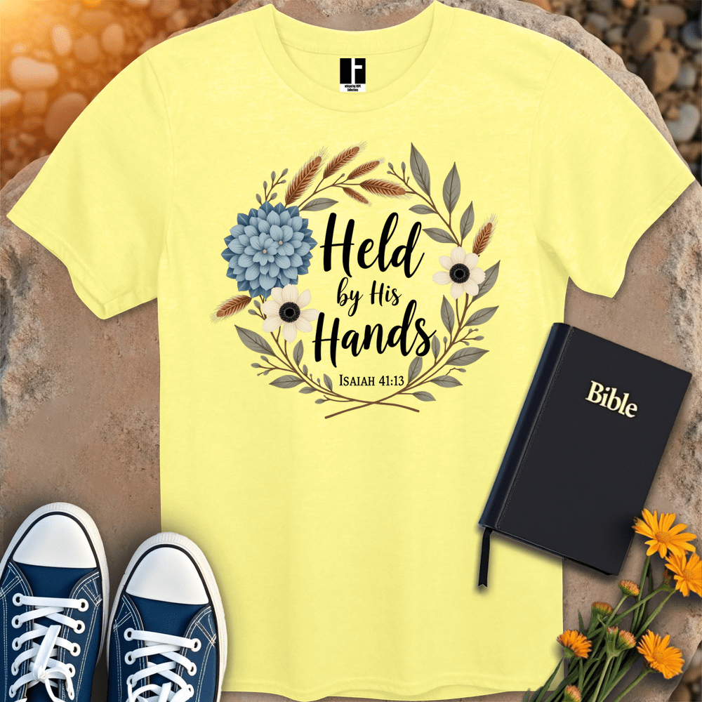 T-Shirt S / Cornsilk HeldByHisHands T-Shirt