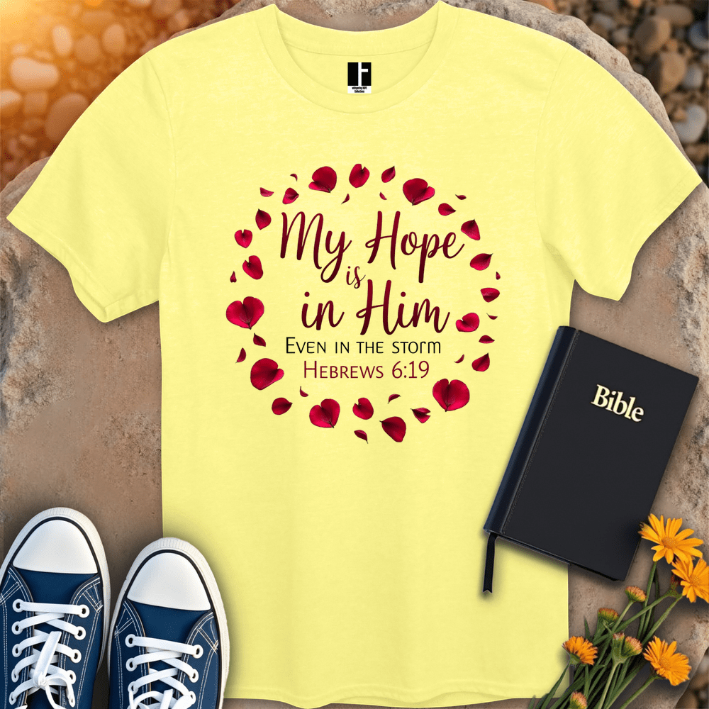 T-Shirt S / Cornsilk HopeInHimT-Shirt