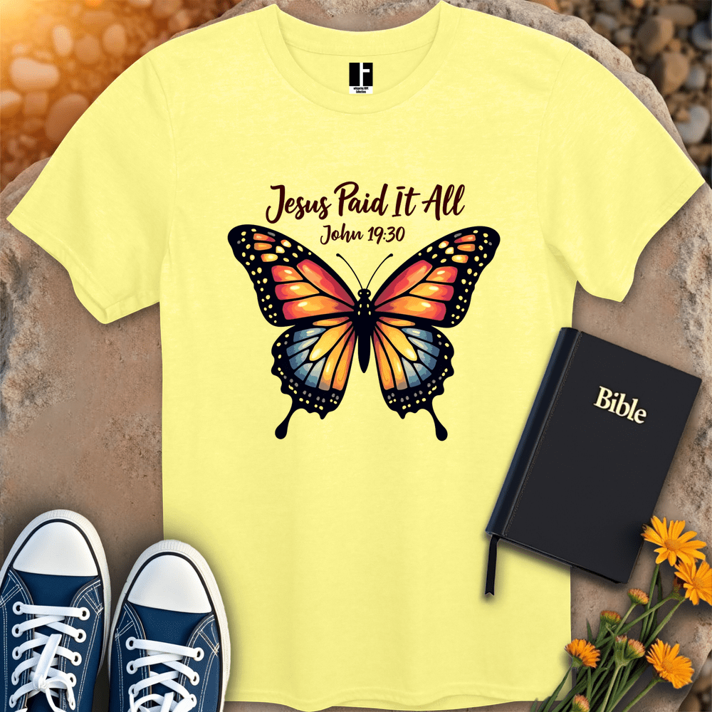 T-Shirt S / Cornsilk JesusPaidItAll T-Shirt