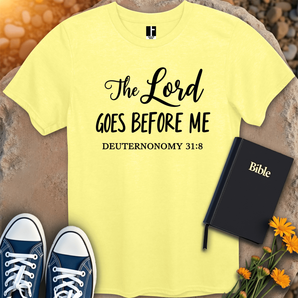 T-Shirt S / Cornsilk LordGoesBeforeT-Shirt