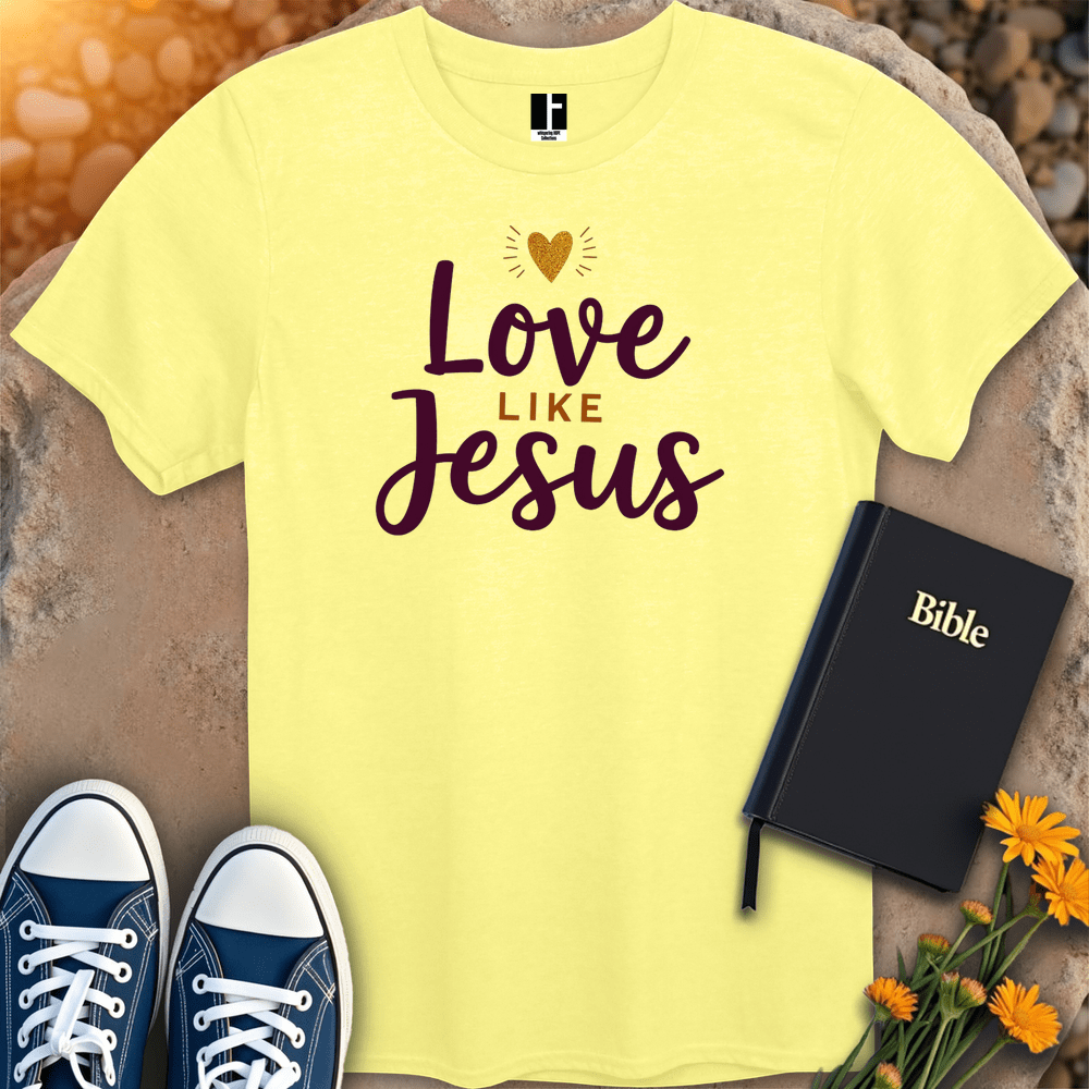 T-Shirt S / Cornsilk LoveLikeJesus T-Shirt