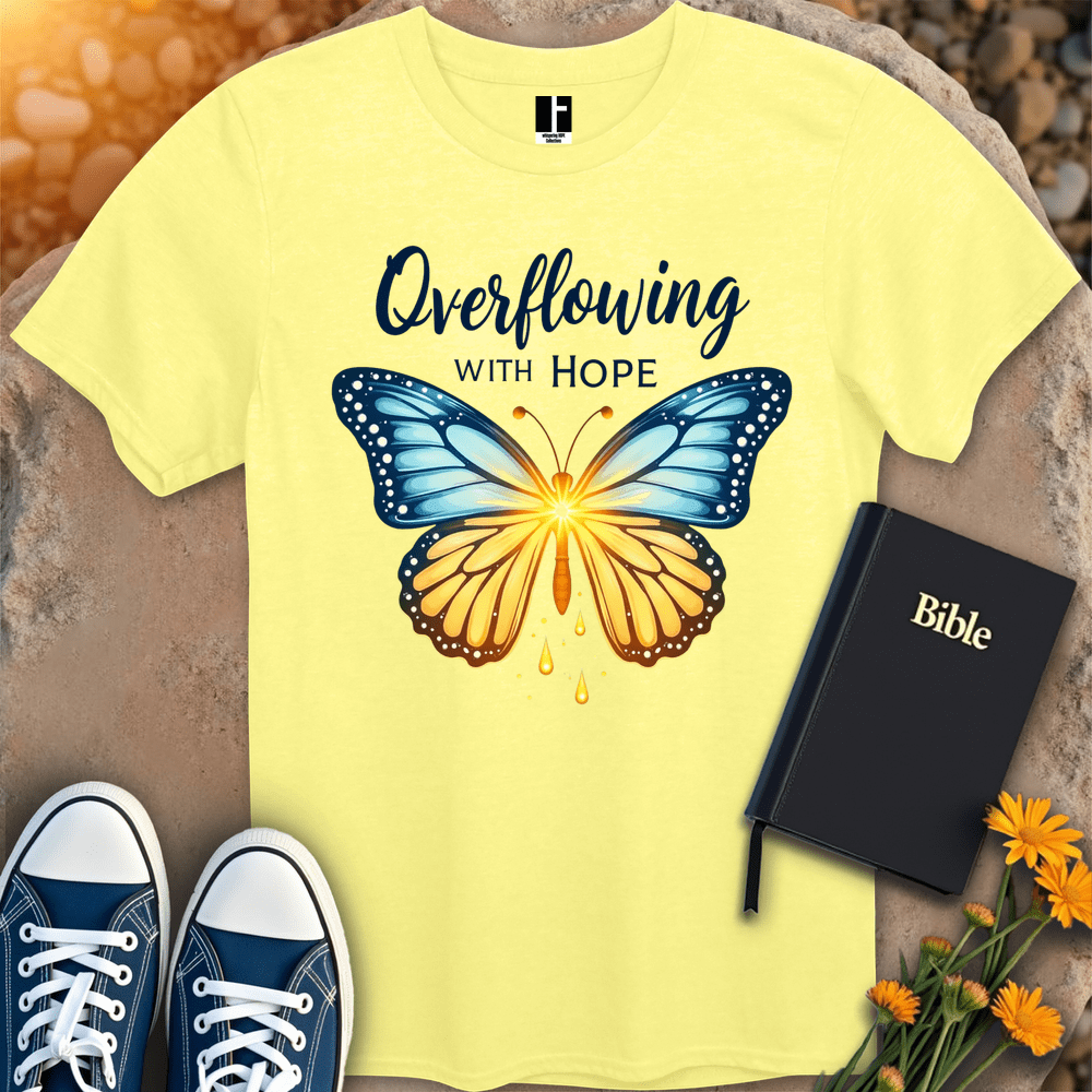T-Shirt S / Cornsilk OverflowingHope T-Shirt