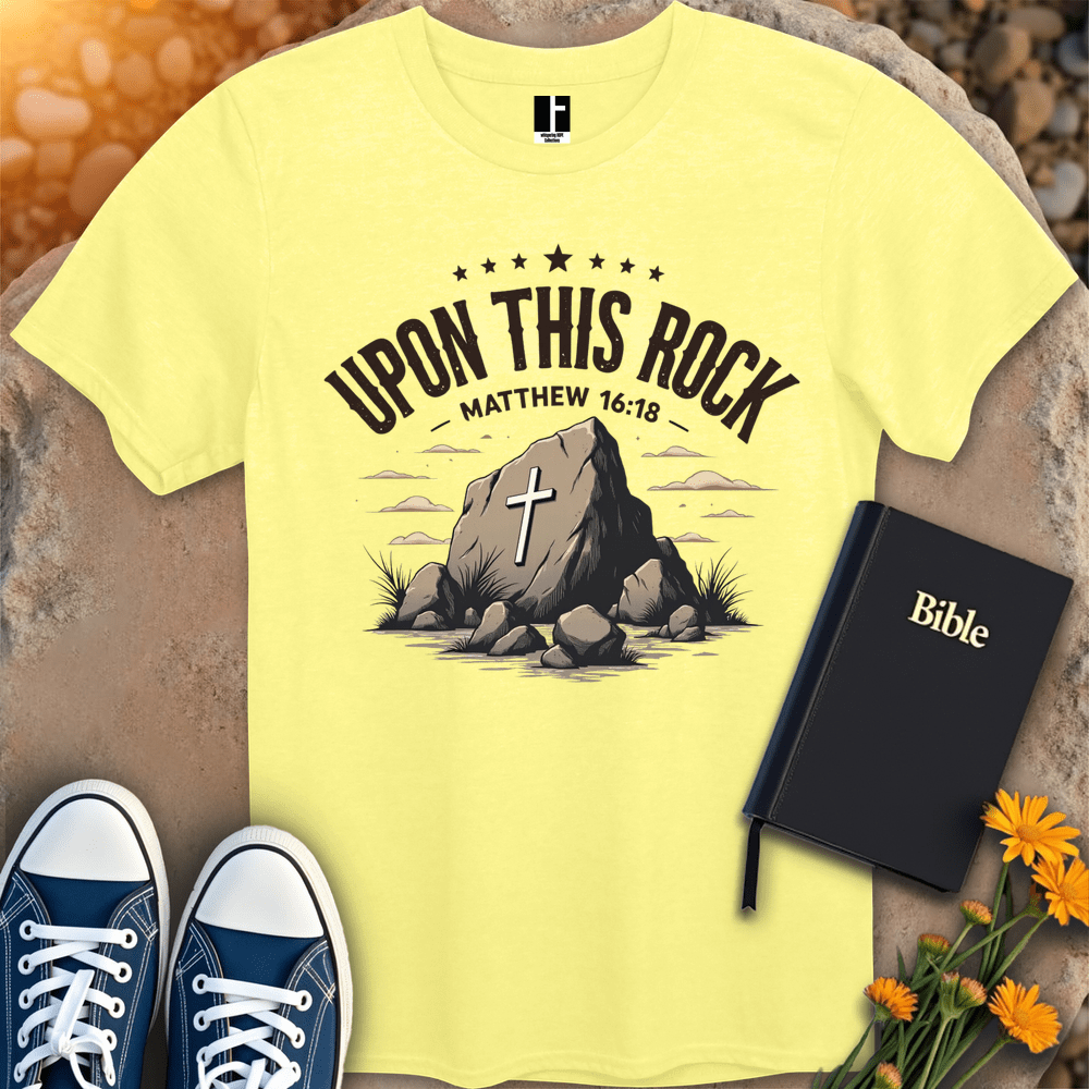 T-Shirt S / Cornsilk RockOfFaith T-Shirt