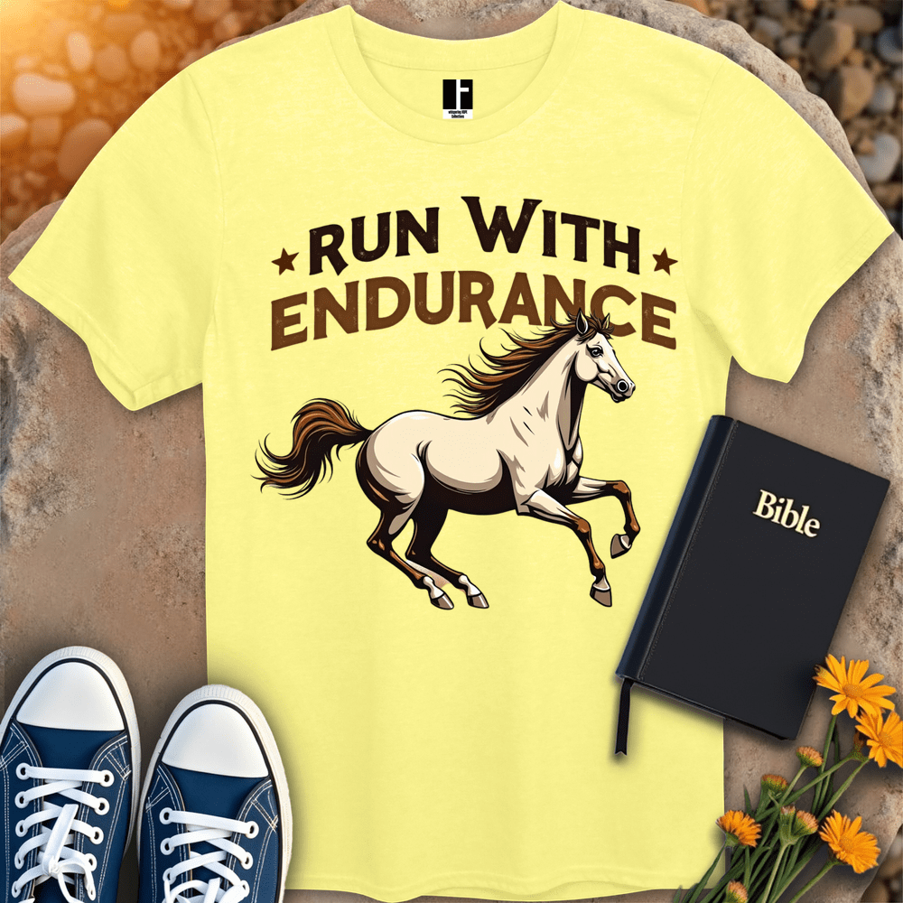 T-Shirt S / Cornsilk RunEndurance T-Shirt