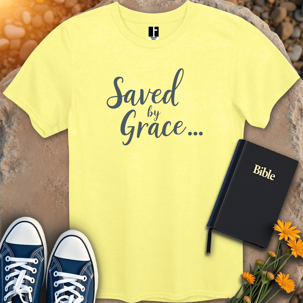 T-Shirt S / Cornsilk SavedByGrace T-Shirt