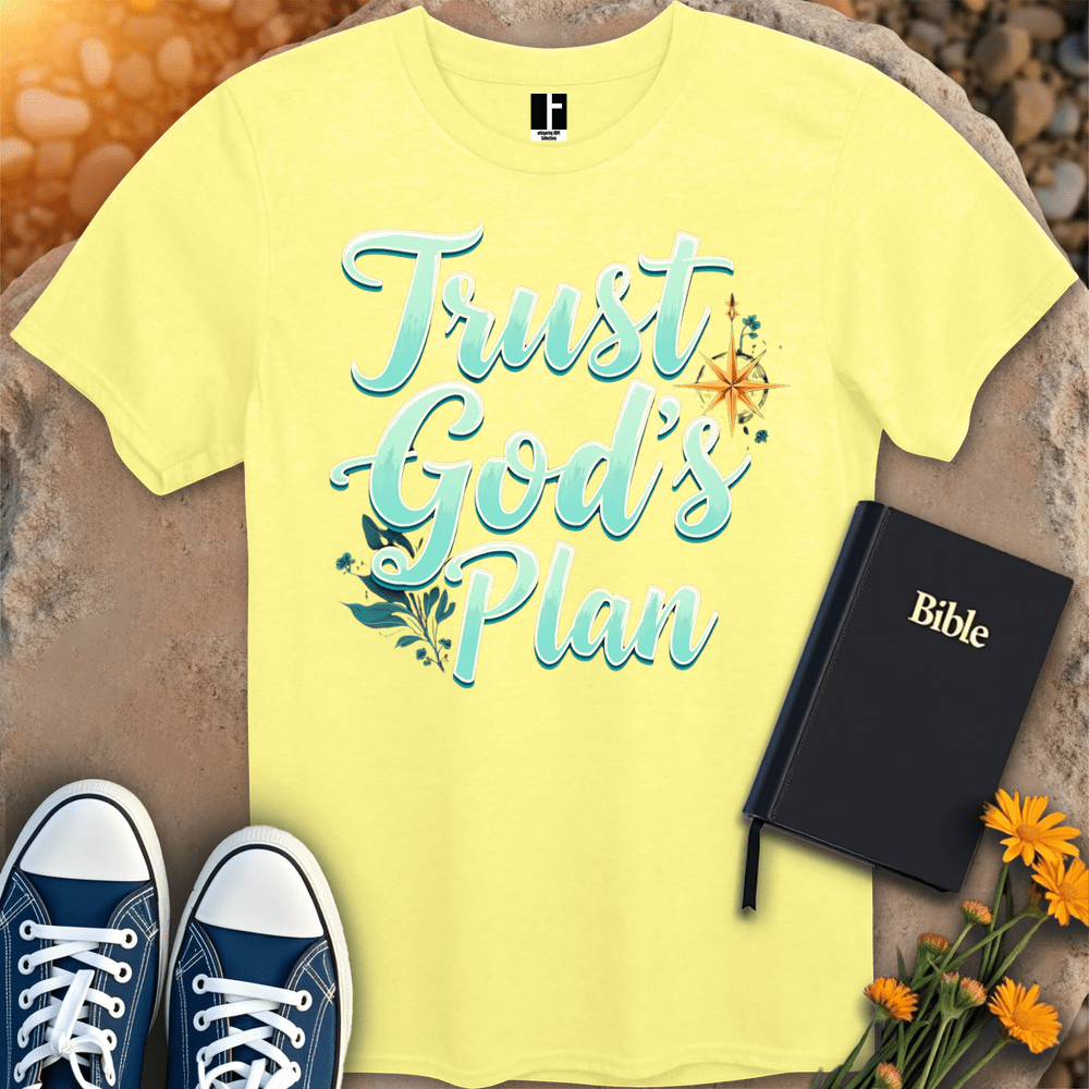T-Shirt S / Cornsilk TrustGodsPlan T-Shirt
