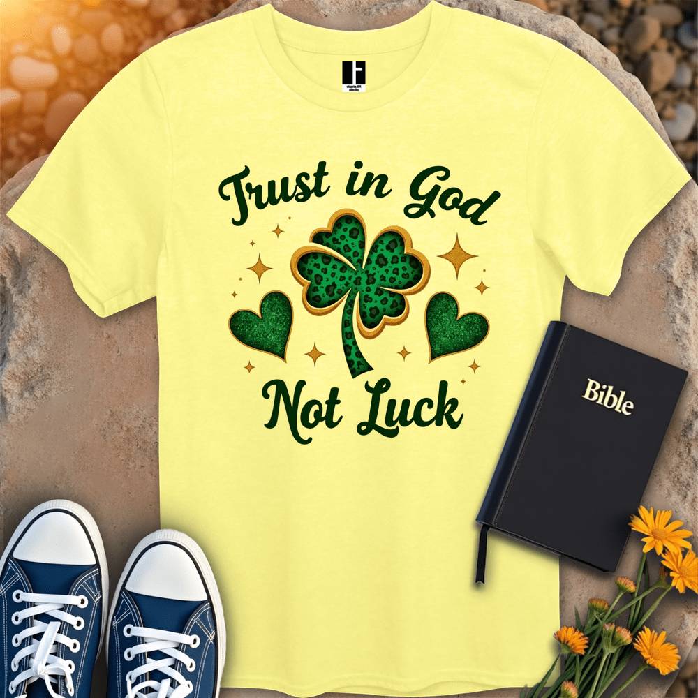 T-Shirt S / Cornsilk TrustInGod T-Shirt