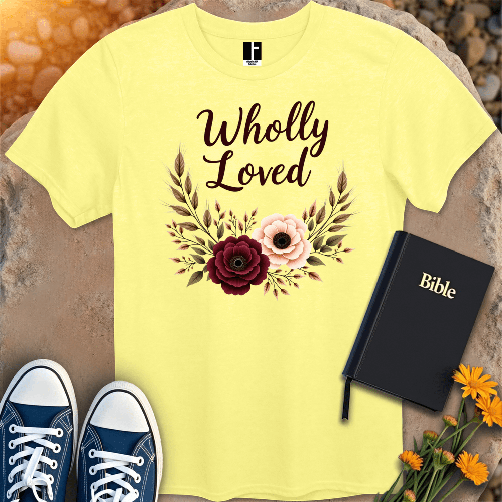 T-Shirt S / Cornsilk WhollyLoved T-Shirt