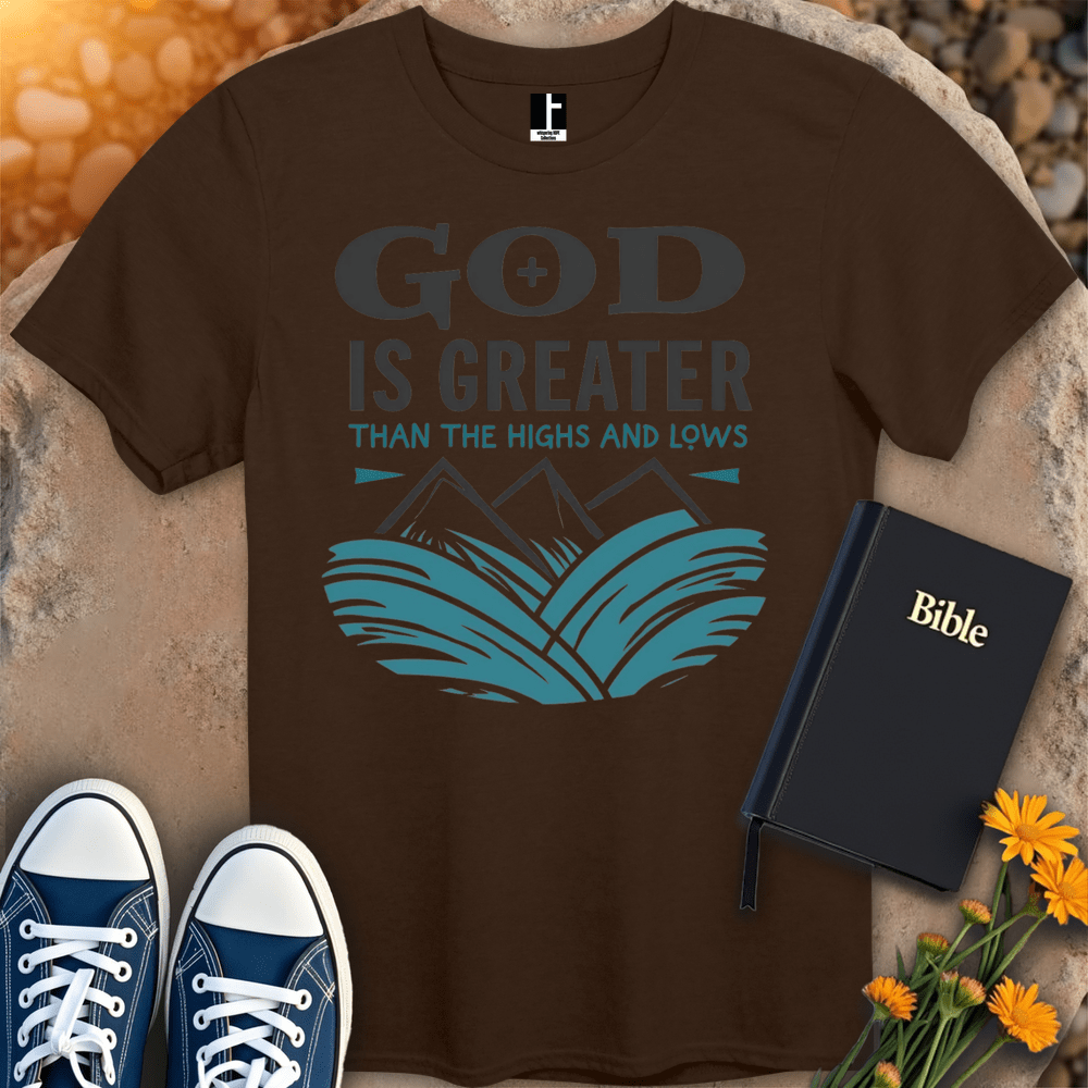 T-Shirt S / Dark Chocolate GodIsGreater T-Shirt