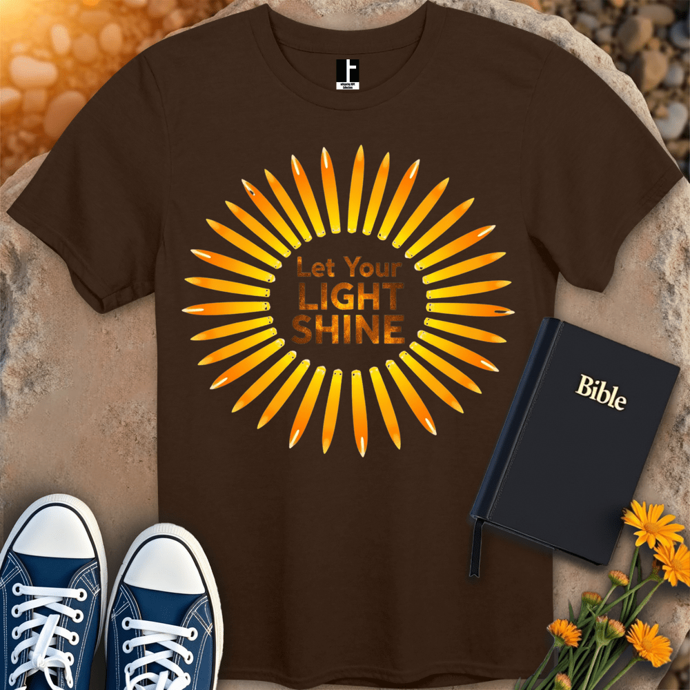 T-Shirt S / Dark Chocolate LightAndJoy T-Shirt