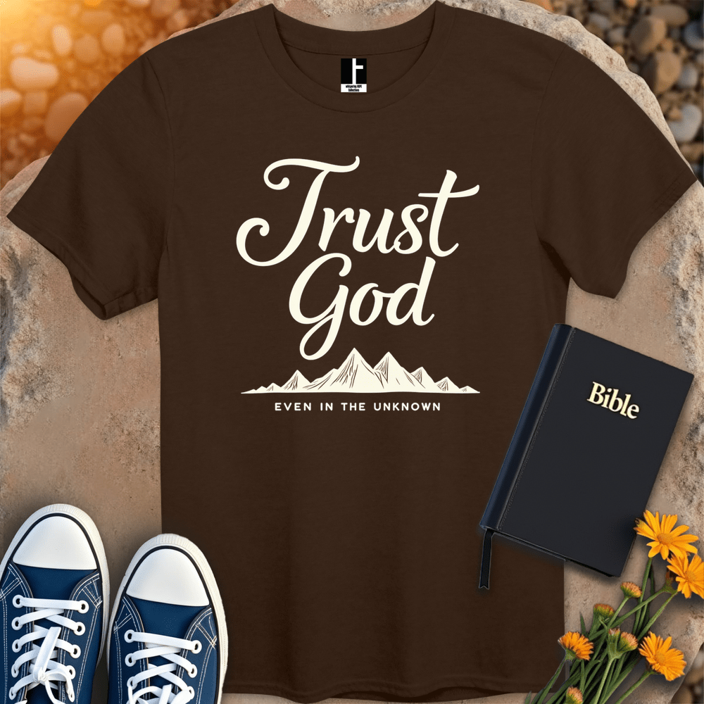 T-Shirt S / Dark Chocolate TrustGod T-Shirt