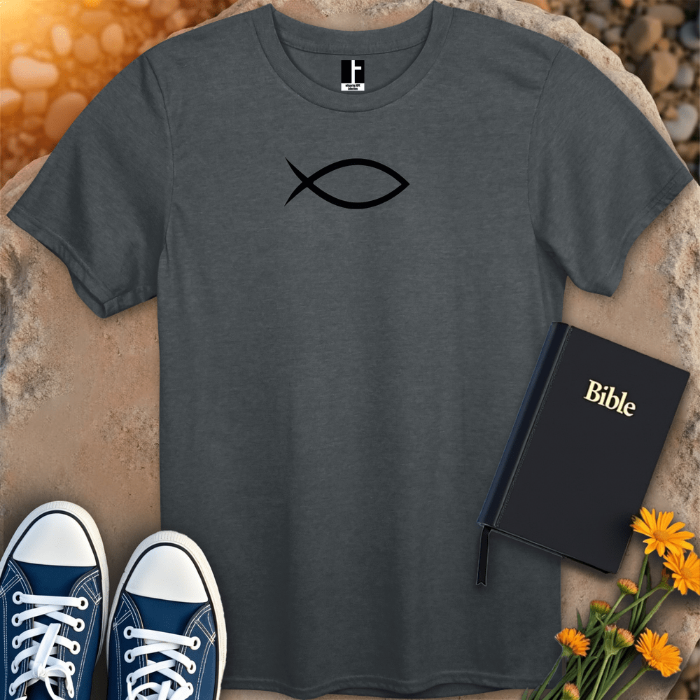 T-Shirt S / Dark Heather Ichthys T-Shirt