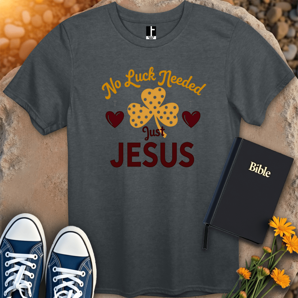 T-Shirt S / Dark Heather JustJesus T-Shirt