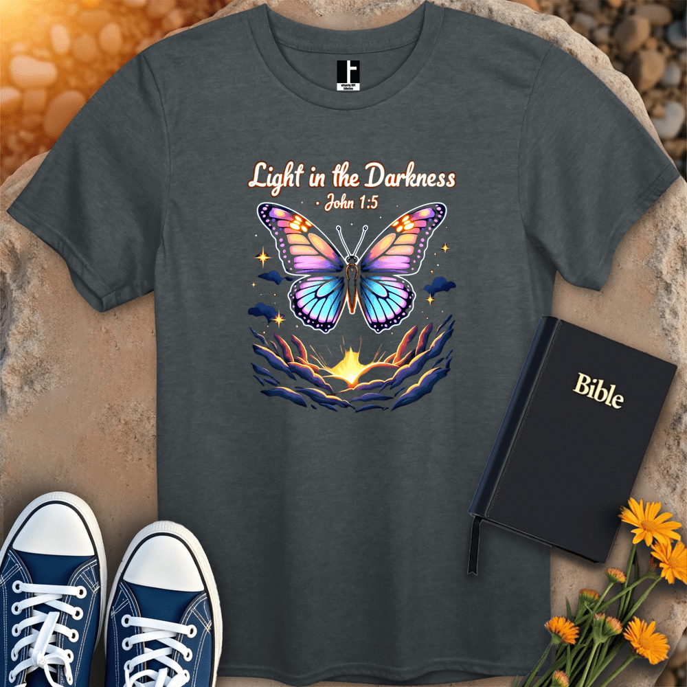 T-Shirt S / Dark Heather LightInDarkness T-Shirt