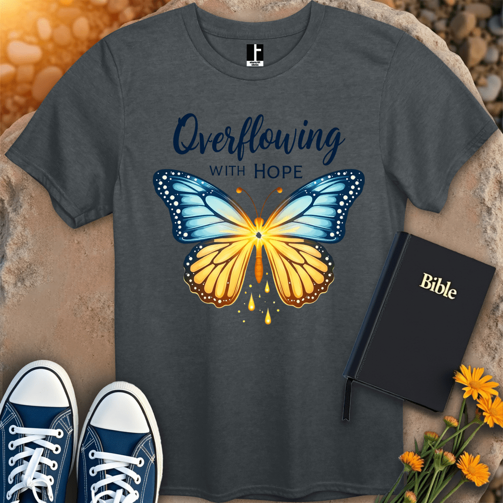 T-Shirt S / Dark Heather OverflowingHope T-Shirt
