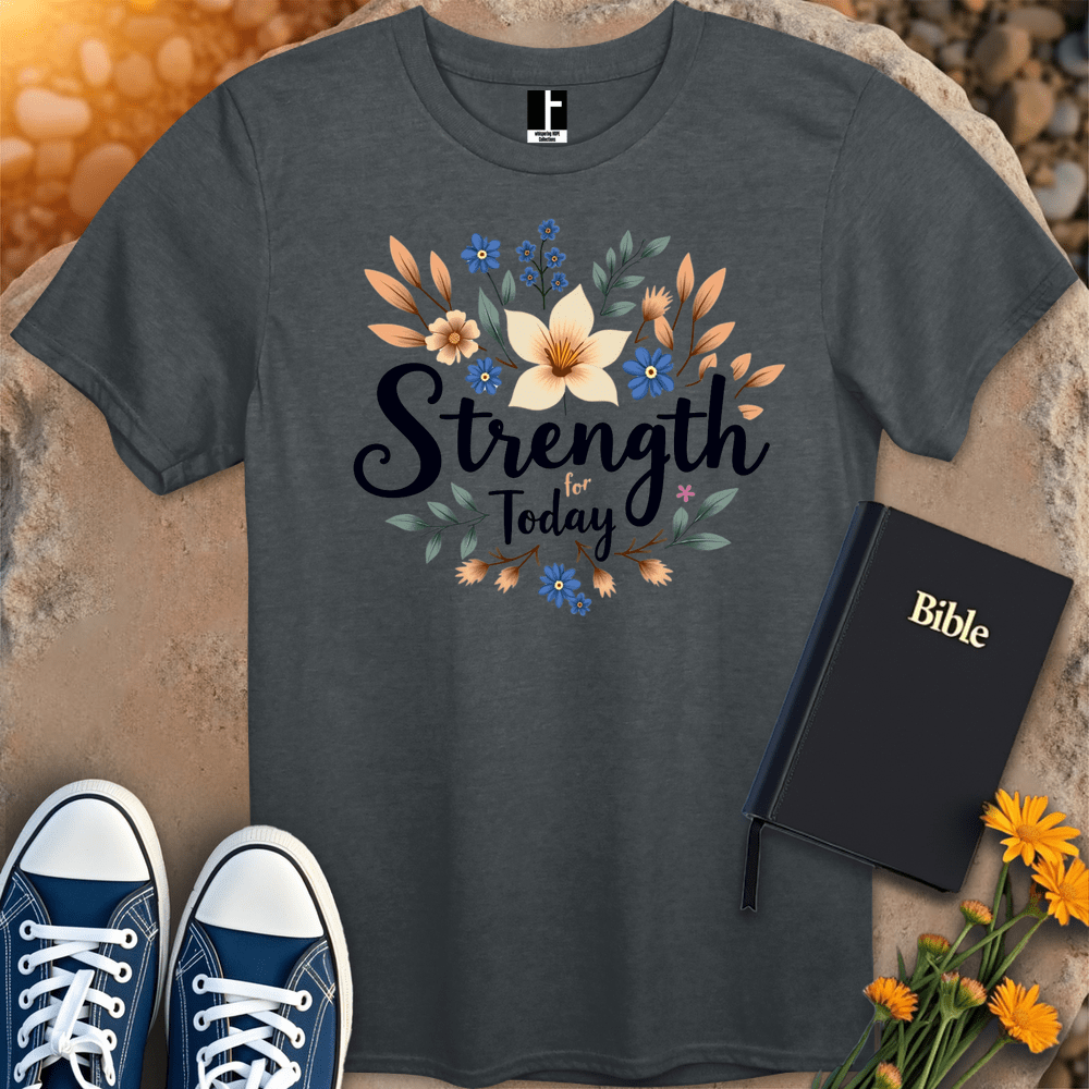 T-Shirt S / Dark Heather StrengthForToday T-Shirt