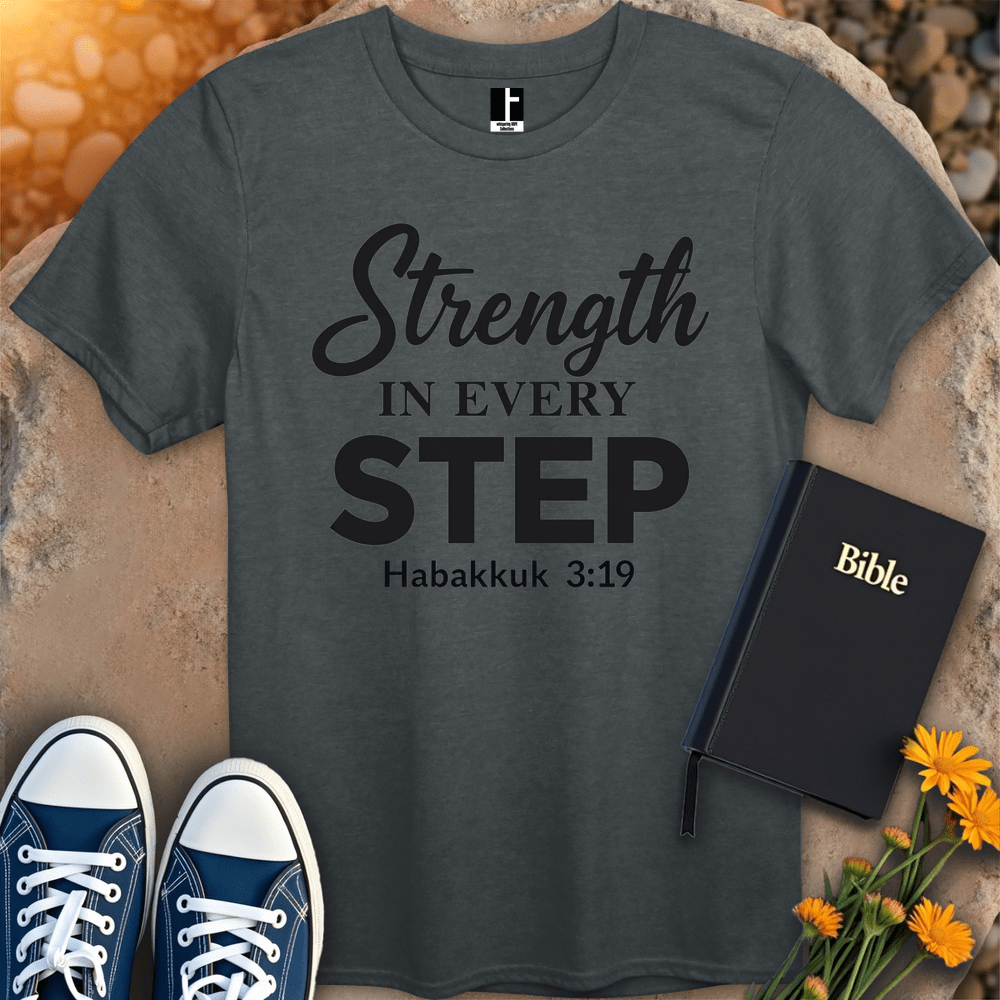T-Shirt S / Dark Heather StrengthStepT-Shirt