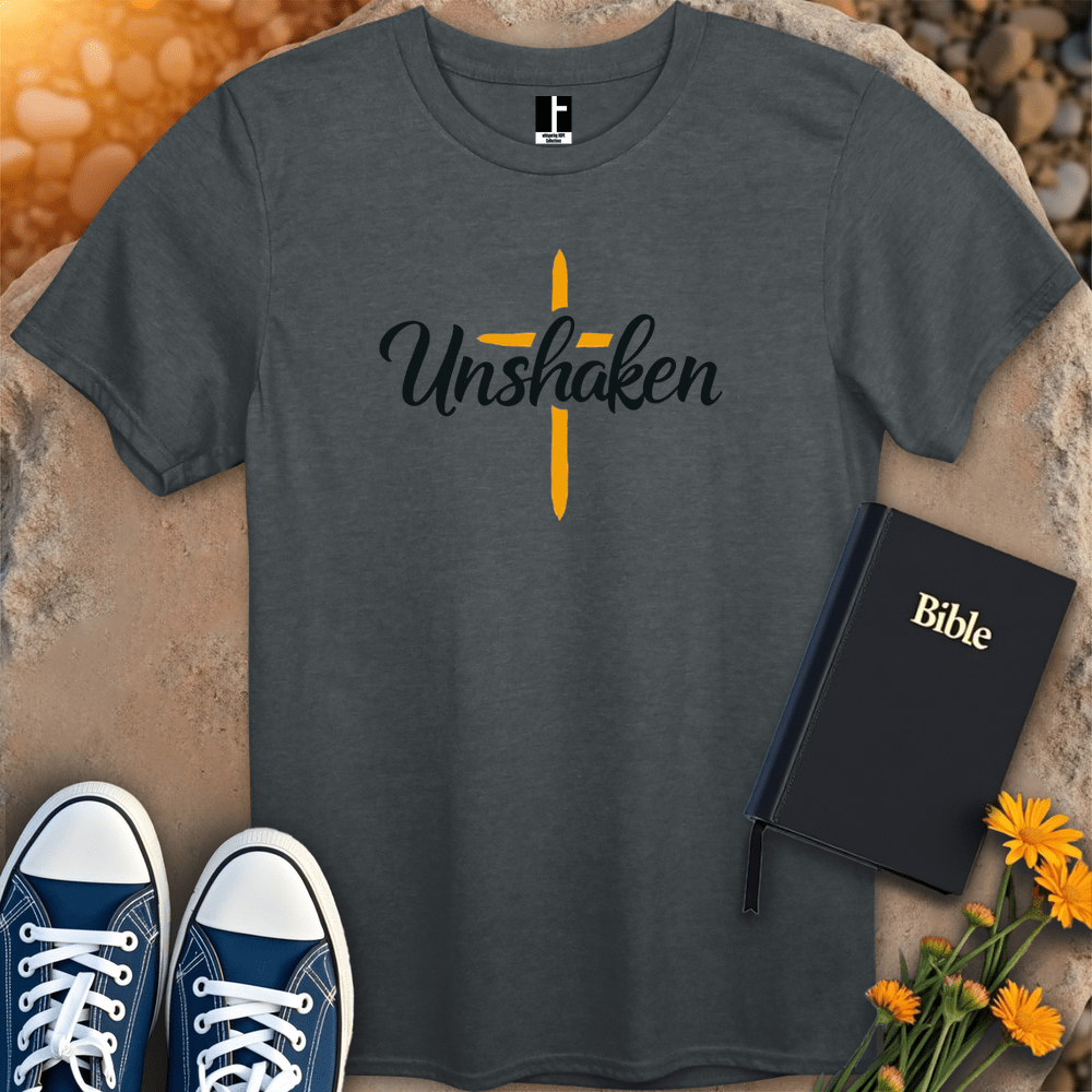 T-Shirt S / Dark Heather UnshakenCross T-Shirt