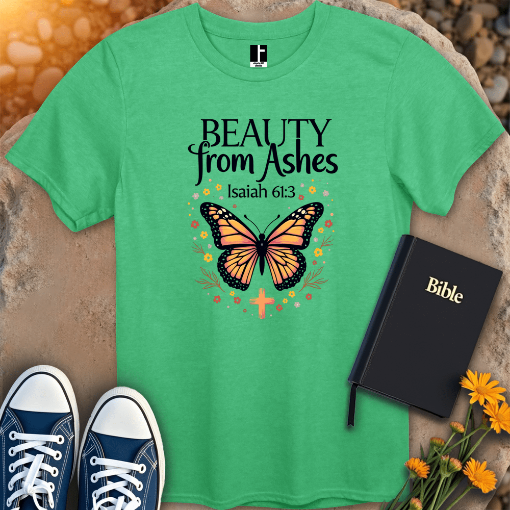 T-Shirt S / Heather Irish Green BeautyFromAshes T-Shirt