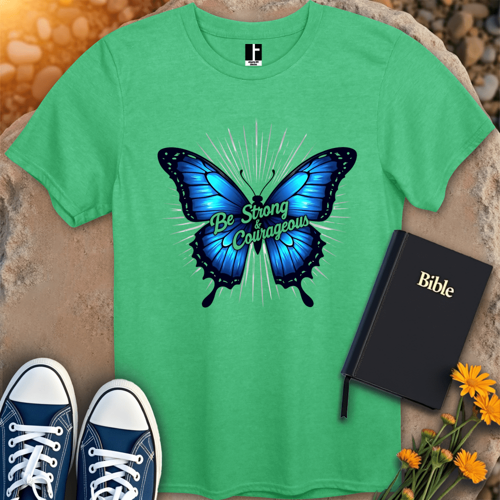 T-Shirt S / Heather Irish Green BeStrongCourageous T-Shirt