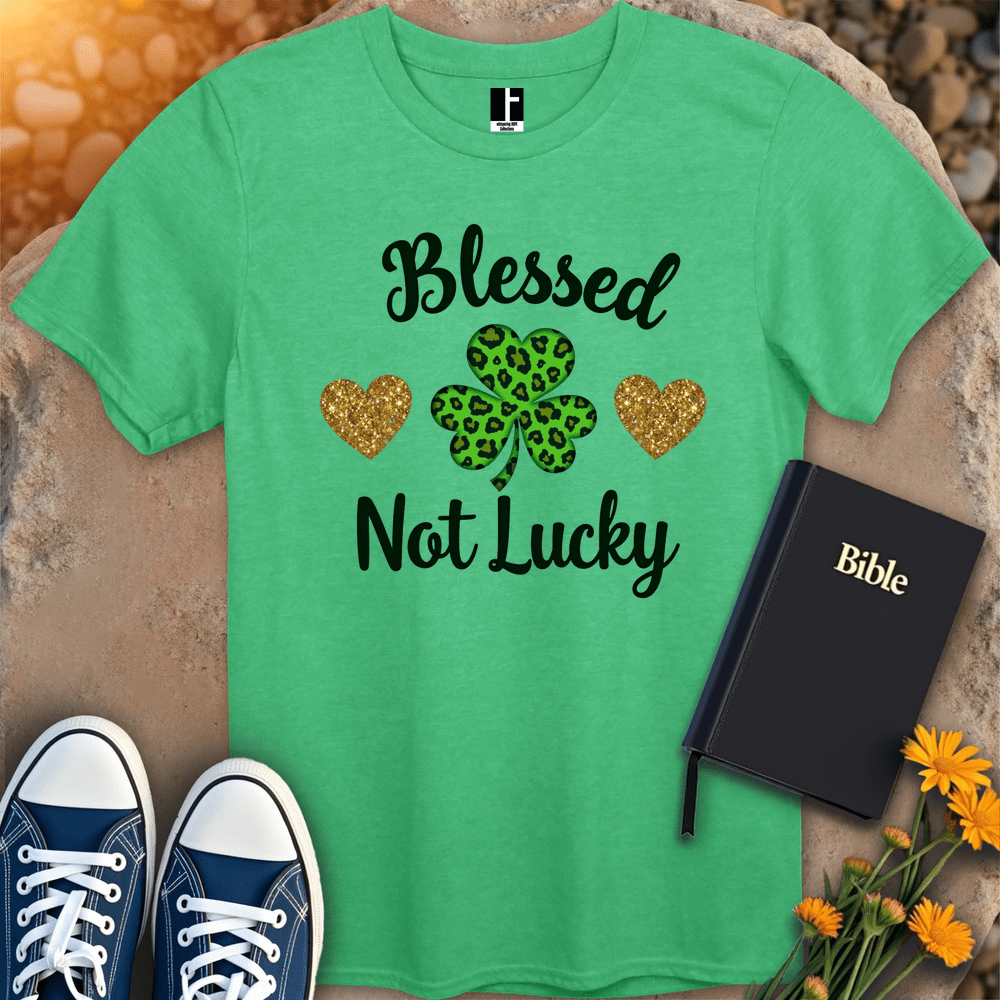 T-Shirt S / Heather Irish Green BlessedLife T-Shirt