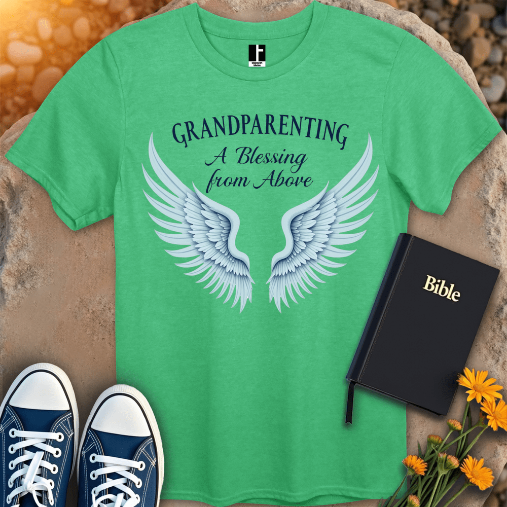 T-Shirt S / Heather Irish Green BlessingAbove T-Shirt