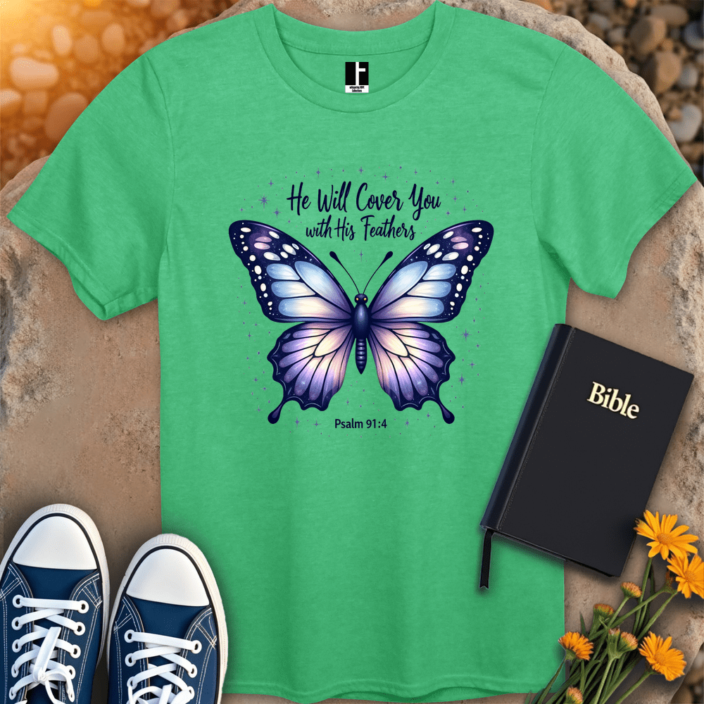 T-Shirt S / Heather Irish Green CoveredByHim T-Shirt