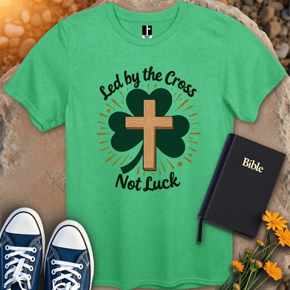 T-Shirt S / Heather Irish Green CrossLed T-Shirt