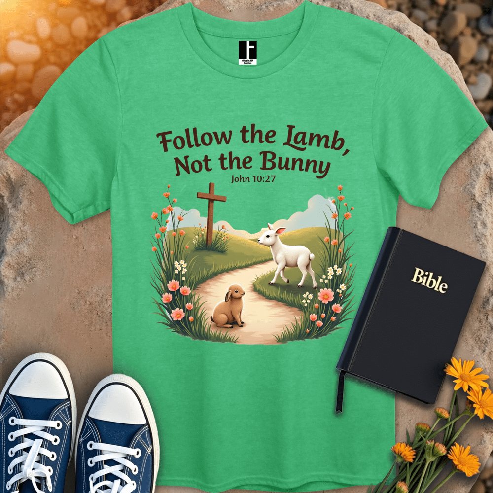 T-Shirt S / Heather Irish Green FollowLamb T-Shirt