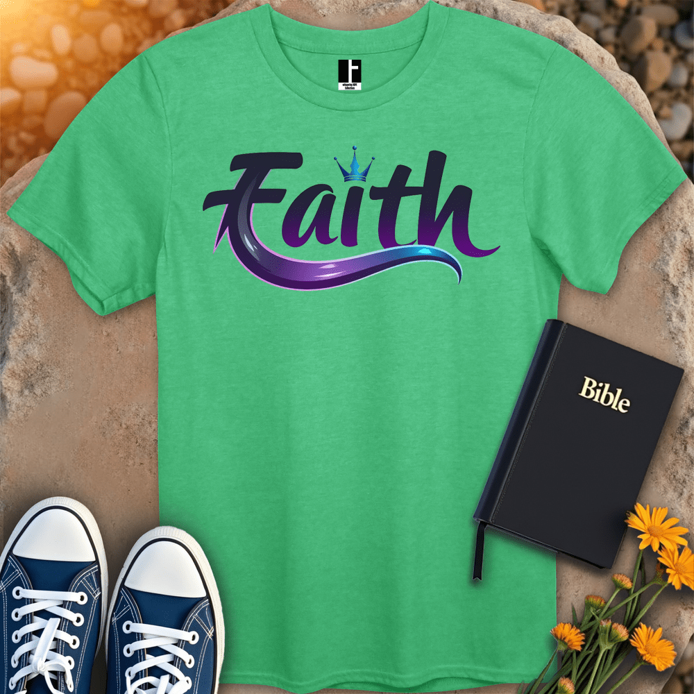 T-Shirt S / Heather Irish Green FurTasticFaith T-Shirt