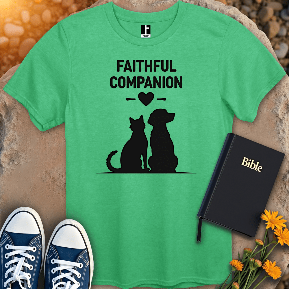 T-Shirt S / Heather Irish Green FurTasticFaith T-Shirt