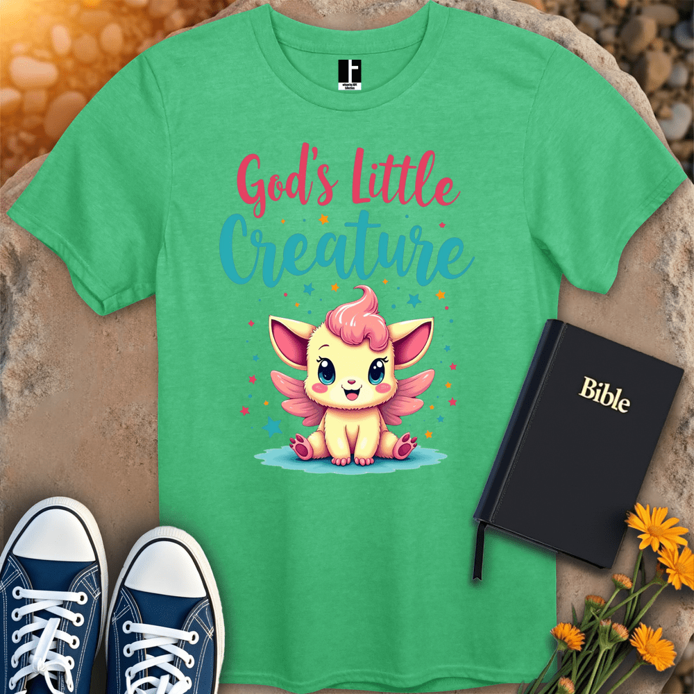 T-Shirt S / Heather Irish Green GodsLittleCreature T-Shirt