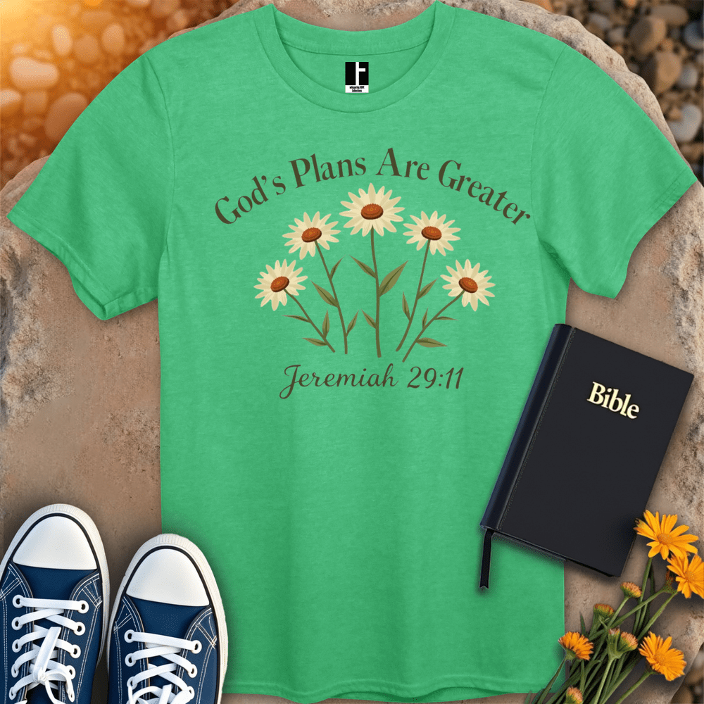 T-Shirt S / Heather Irish Green GodsPlans T-Shirt