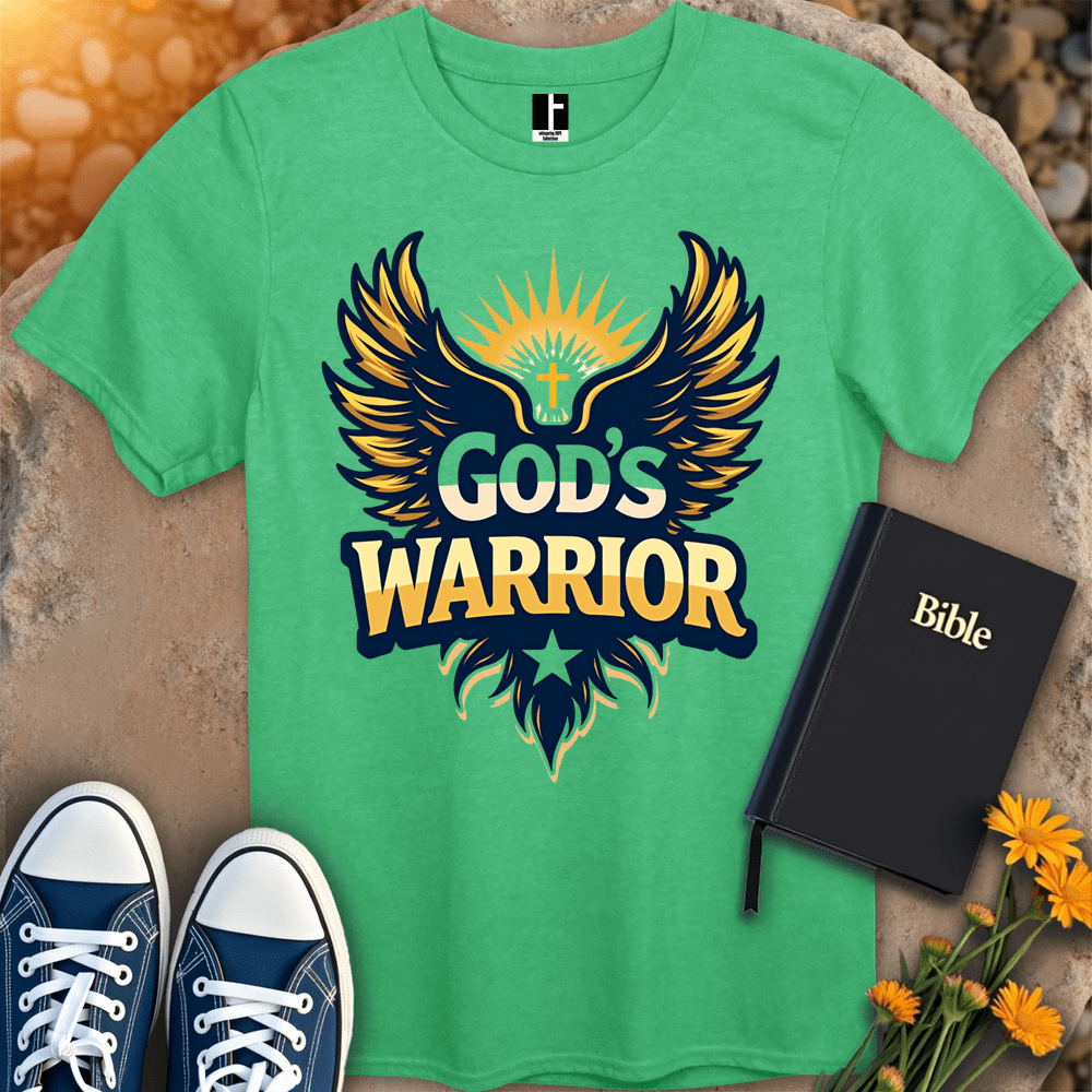 T-Shirt S / Heather Irish Green GodsWarrior T-Shirt