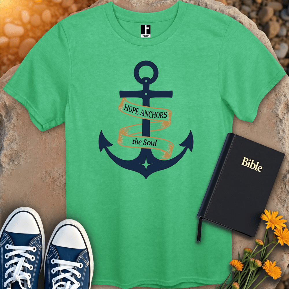 T-Shirt S / Heather Irish Green HopeAnchorsTheSoul T-Shirt