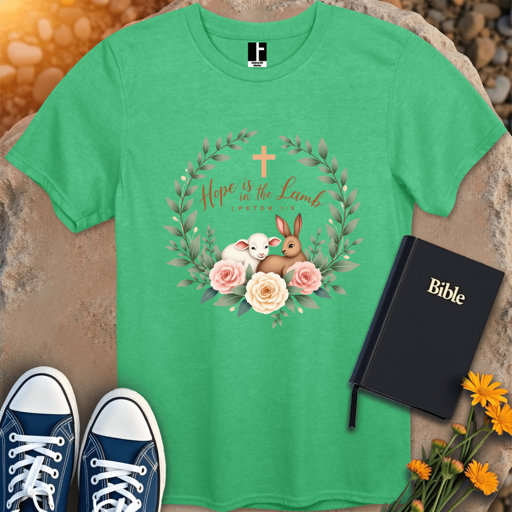 T-Shirt S / Heather Irish Green HopeLamb T-Shirt