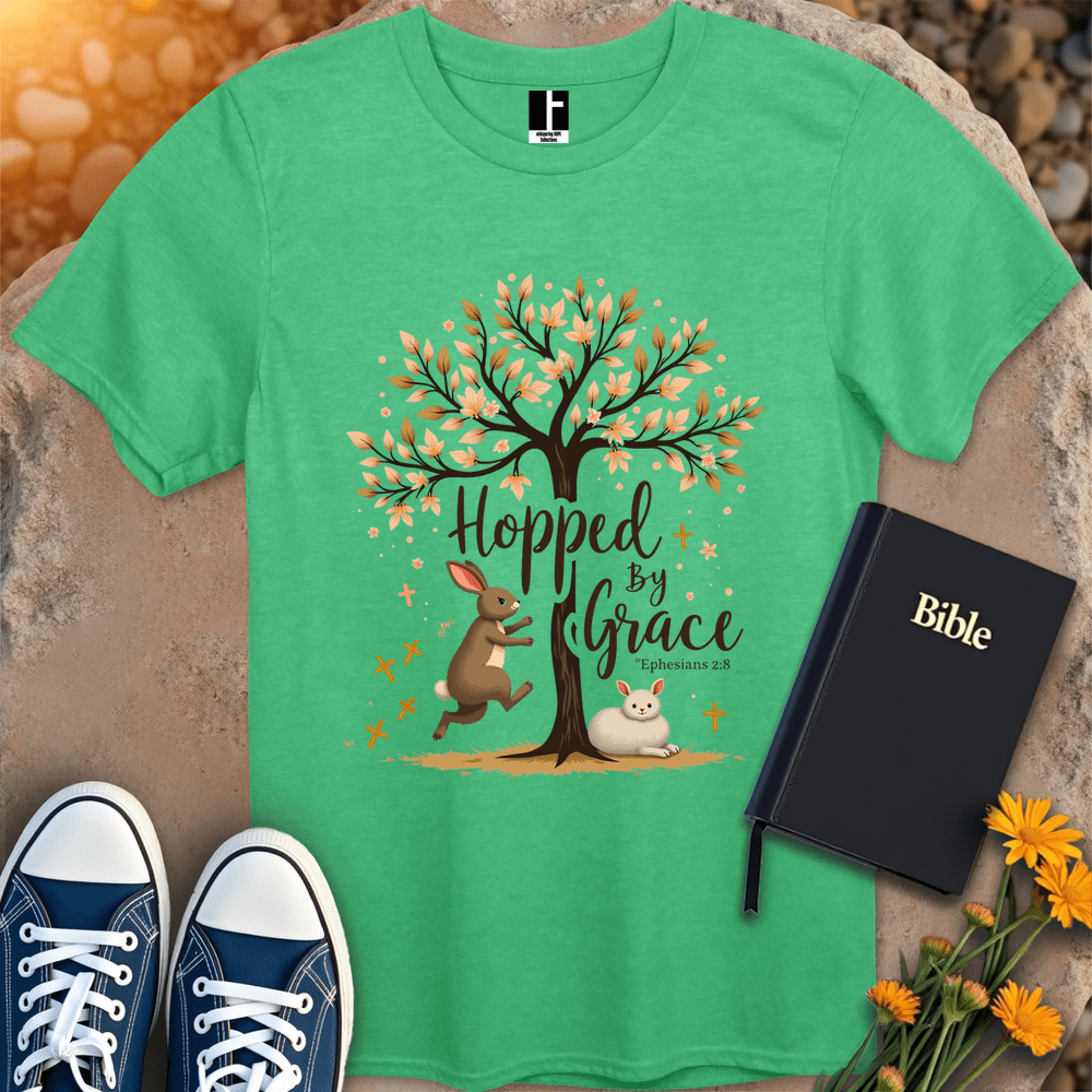 T-Shirt S / Heather Irish Green HoppedGrace T-Shirt