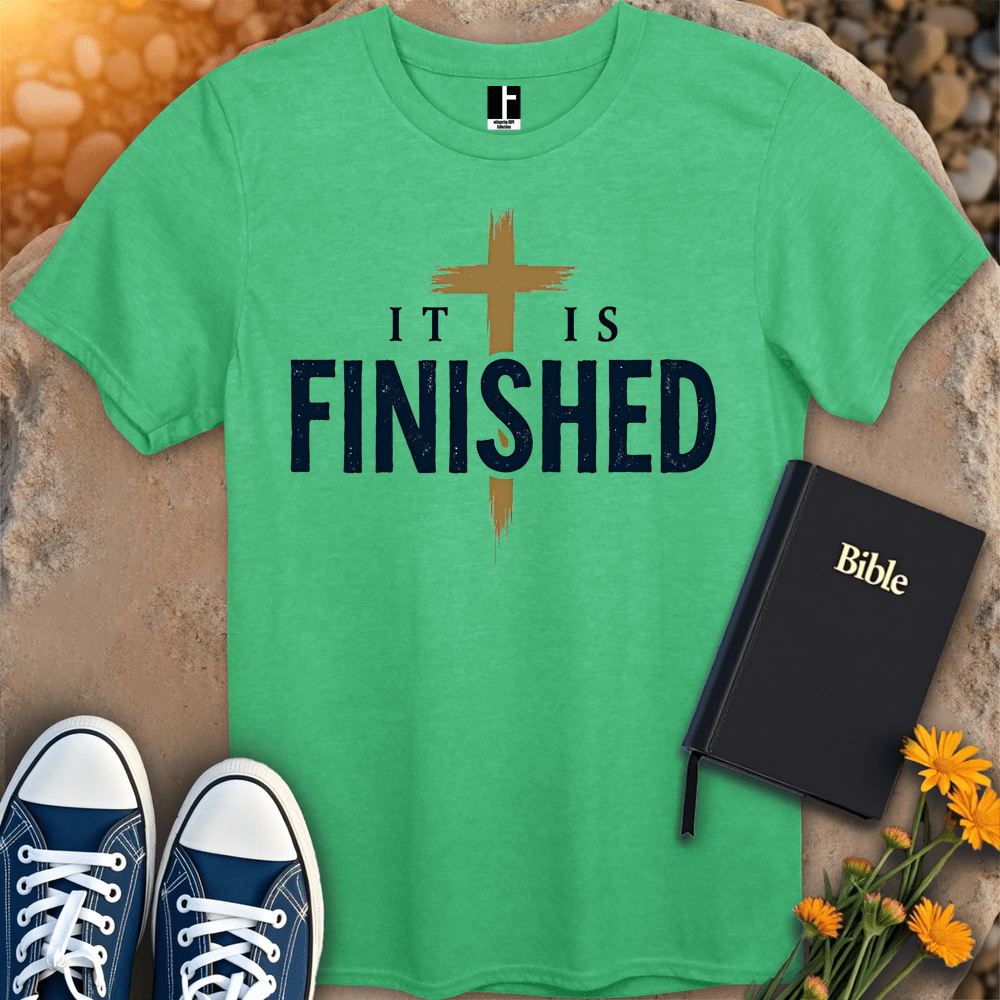 T-Shirt S / Heather Irish Green ItIsFinished T-Shirt