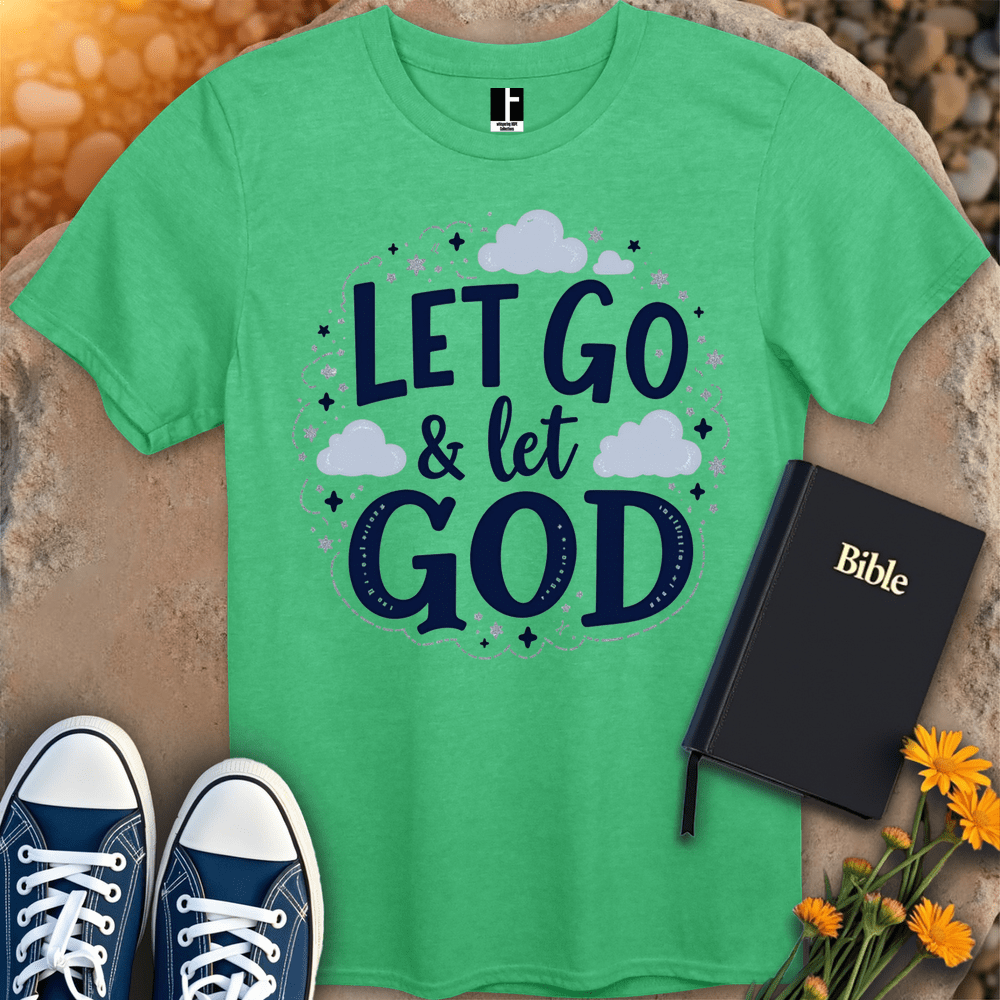 T-Shirt S / Heather Irish Green LetGod T-Shirt
