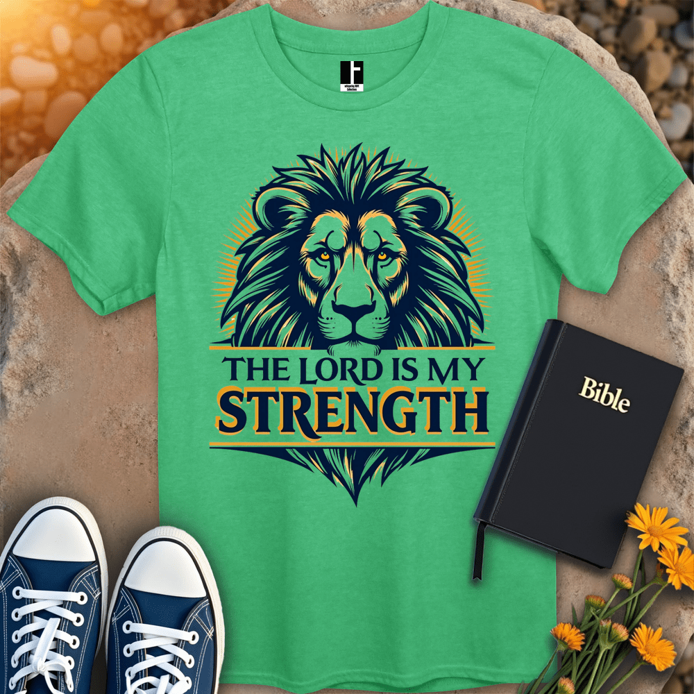 T-Shirt S / Heather Irish Green LordMyStrength T-Shirt