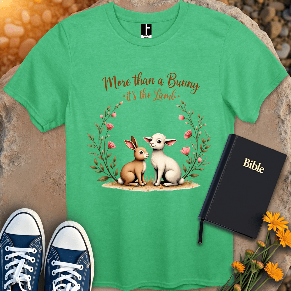 T-Shirt S / Heather Irish Green MoreThanABunny T-Shirt