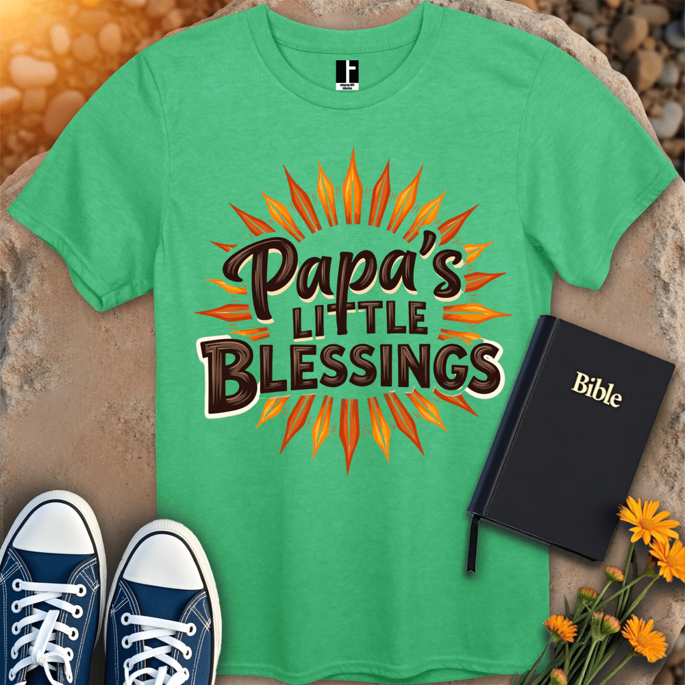 T-Shirt S / Heather Irish Green PapasBlessings T-Shirt