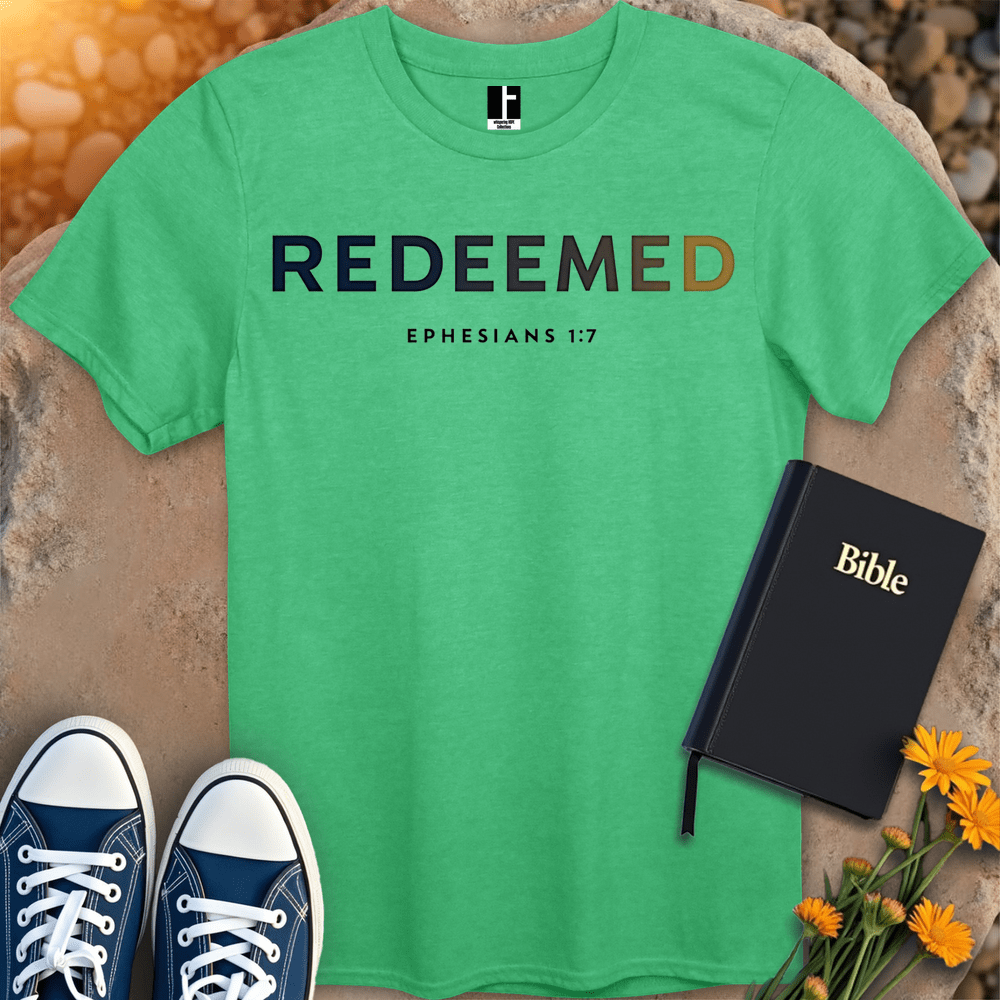 T-Shirt S / Heather Irish Green Redeemed T-Shirt