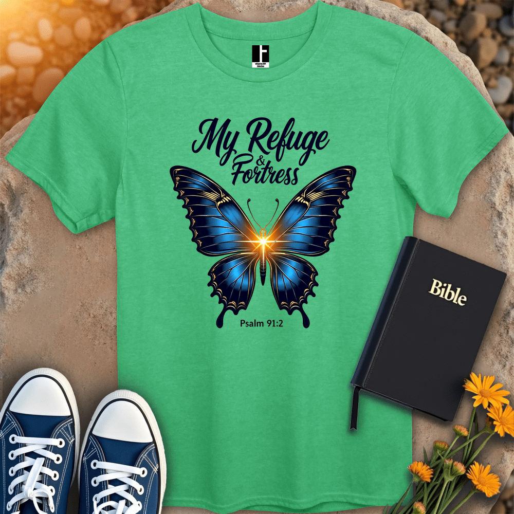 T-Shirt S / Heather Irish Green RefugeStrong T-Shirt