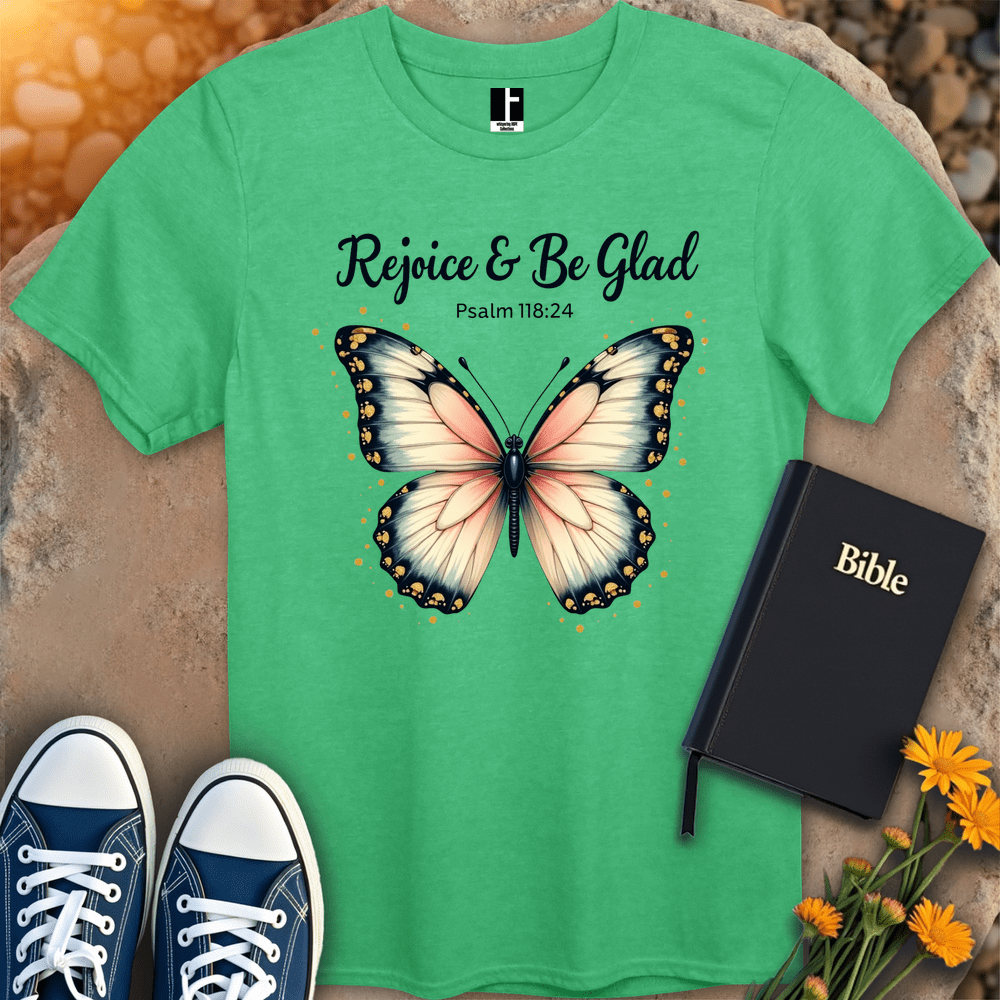 T-Shirt S / Heather Irish Green RejoiceToday T-Shirt